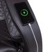 The Osaki Icon II massage chair has a convenient wireless charging pad located on the armrest to charge your mobile device. 