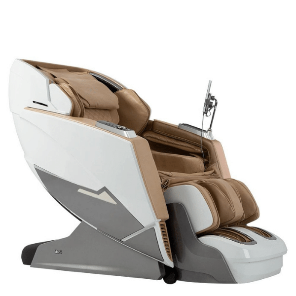 The Osaki Ekon Plus 4D Massage Chair is available in three beautiful colors to choose from including elegant white. 