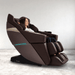 The Osaki Otamic Signature massage chair has 3D rollers for deep tissue massage and is available in 3 colors including brown.