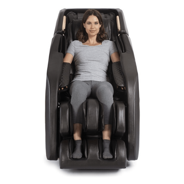 The Daiwa Pegasus 2 Smart Massage Chair comes equipped with 48 airbags for full-body air compression therapy. 