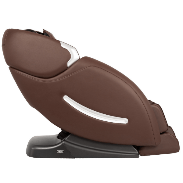 The Osaki OS-4000XT massage chair has 2D rollers for therapeutic massage, an L-Track system, zero gravity, and heat therapy.