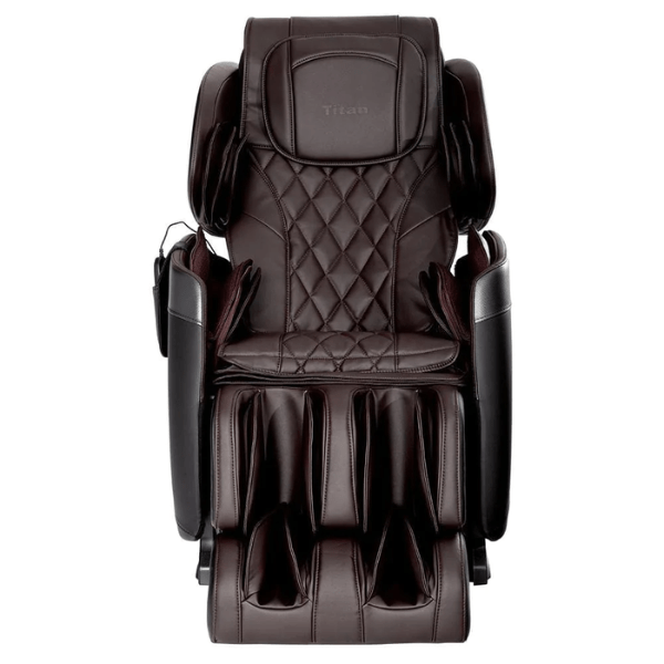 The Titan Optimus 3D massage chair comes with 3D rollers for deep tissue massage and full-body air compression therapy. 