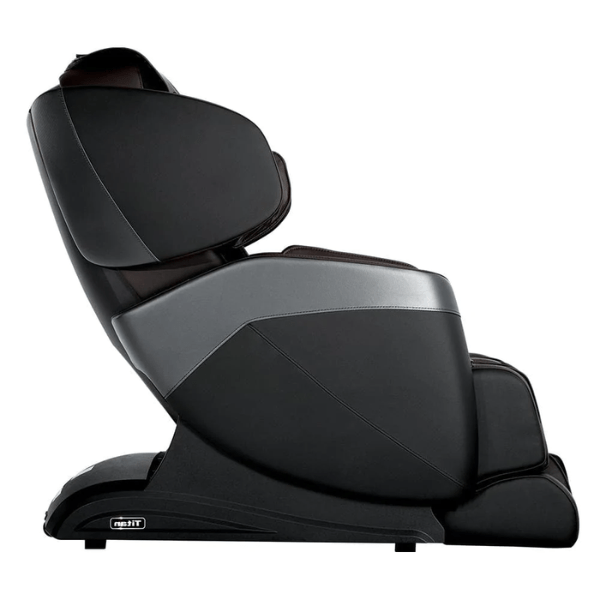 The Titan Optimus 3D massage chair comes with 3D L-Track rollers for deep tissue massage and full-body air compression. 