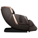 The Titan Pandora Massage Chair uses therapeutic 2D rollers for full-body massage and is available in sleek brown. 