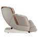 The Titan Pandora Massage Chair uses 2D rollers to deliver full-body therapeutic massage and is available in elegant taupe. 